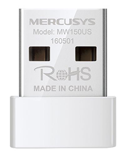 ตัวรับสัญญาณWiFi MERCUSYS รุ่น MW150US N150 Wireless Nano USB Adapter