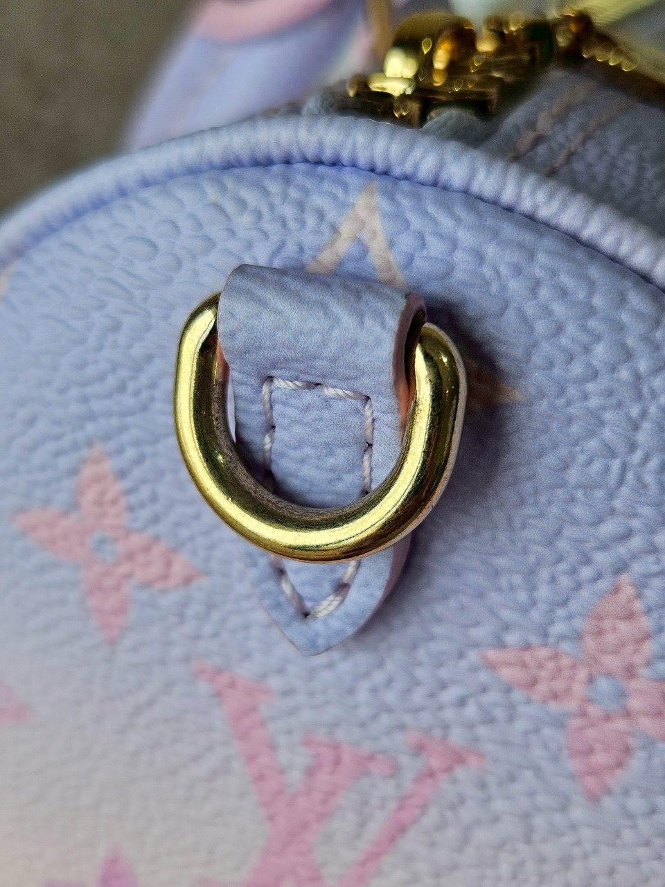 LV Papillon Pastel Sunrise Monogram Microchip