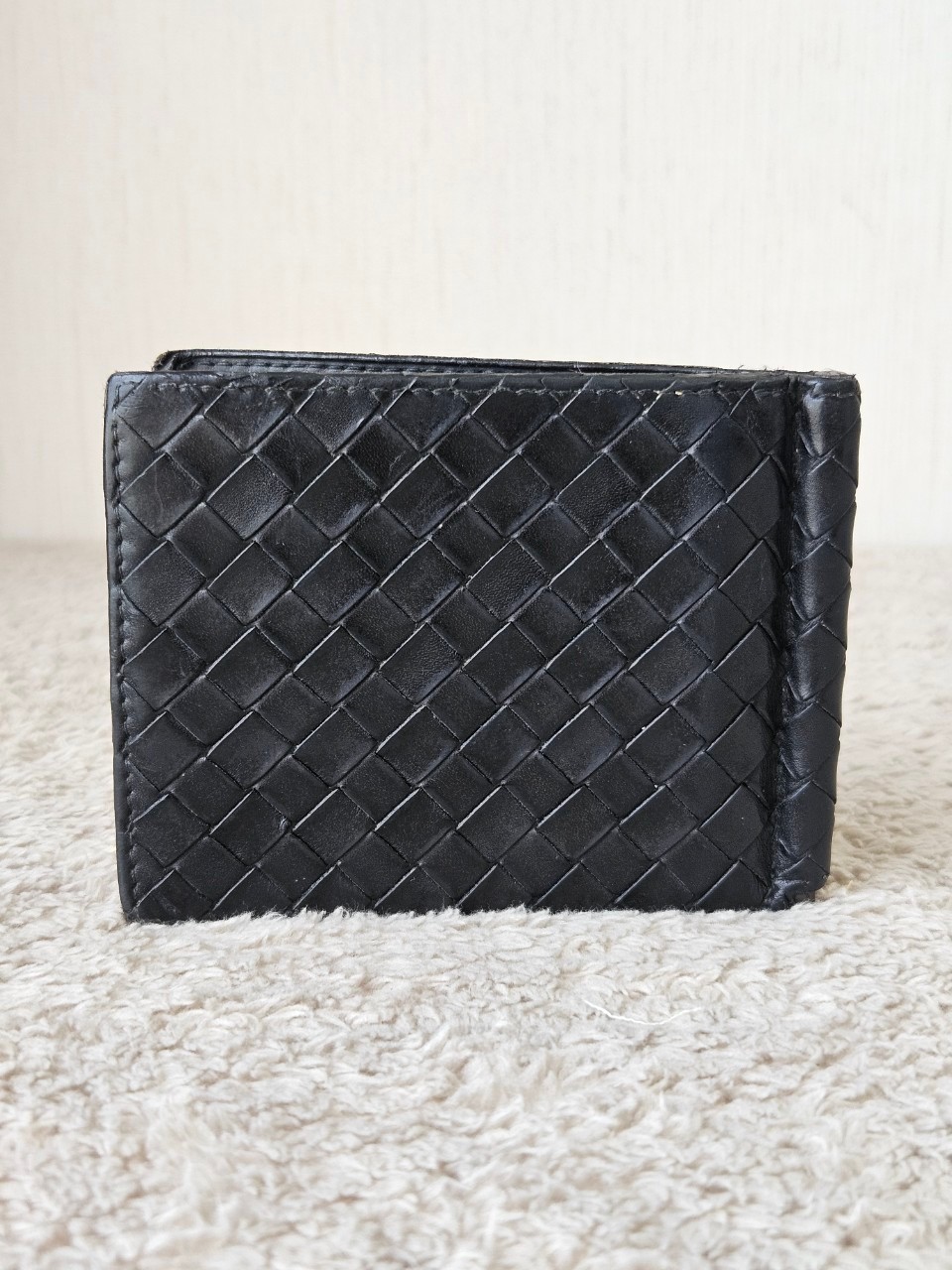 Bottega Money Clip สีดำ