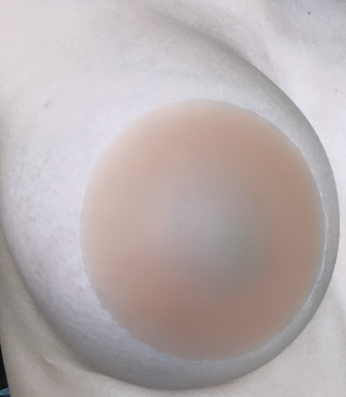 ซิลิโคนแปะจุก ที่ปิดหัวนม แปะหัวนม ปิดจุกนม เนื้อเจลทรงดอกไม้ขนาด 6.5cm และเนื้อด้านทรงวงกลมขนาด 8cm ซิลิโคนปิดจุก