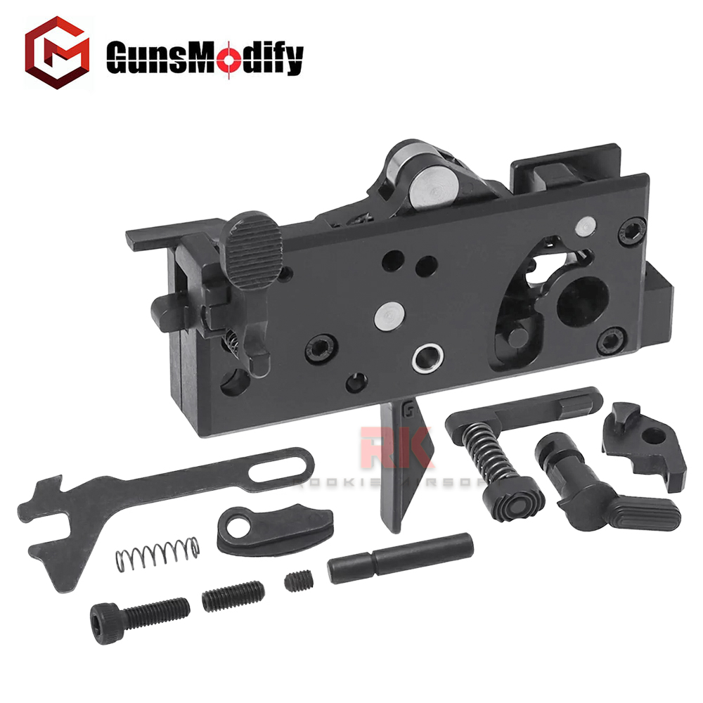 GunsModify EVO Drop In Full Steel Parts (Zinc Box & G-Style Trigger) for Marui MWS