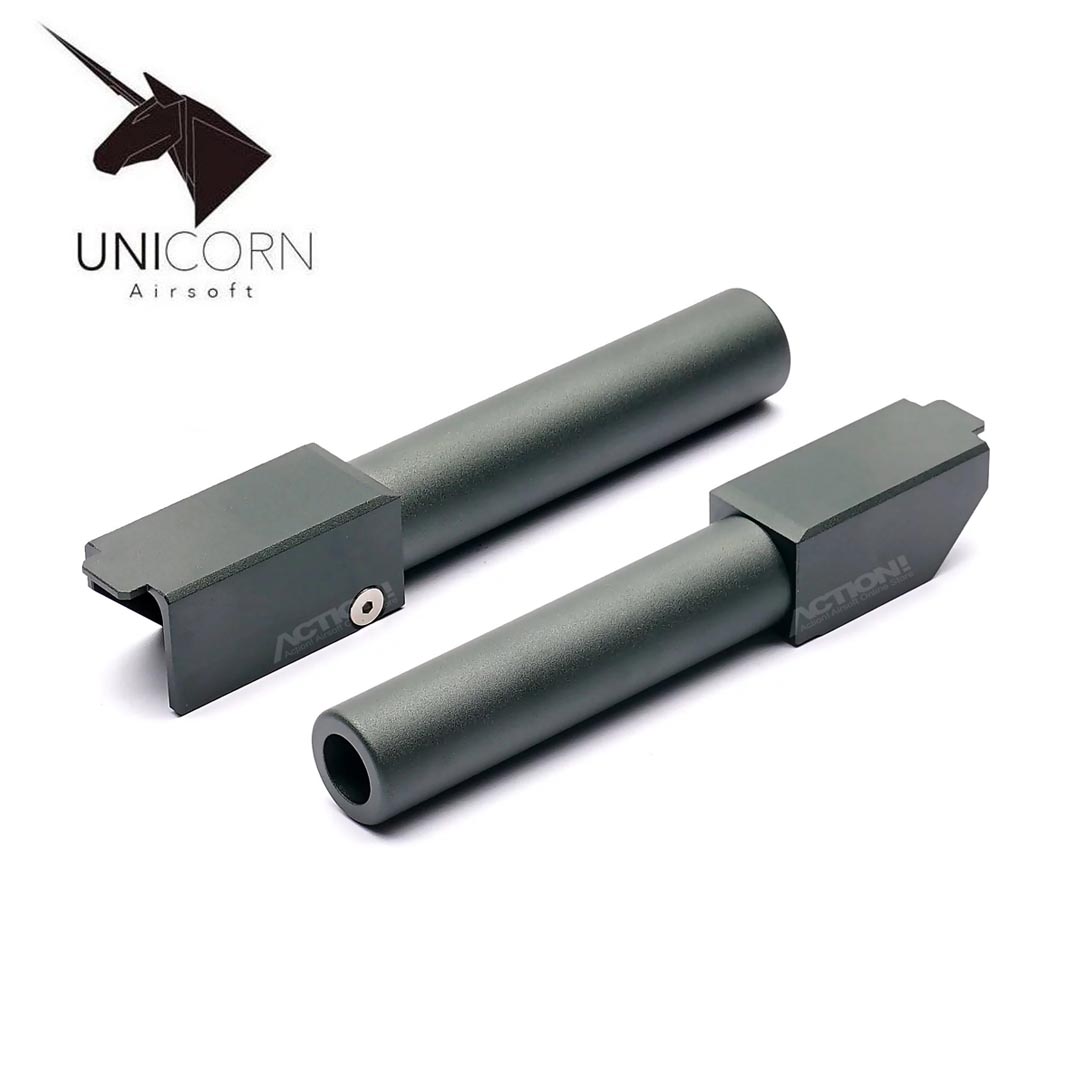 Unicorn Fixed Outer Barrel (Threaded) for Umarex/VFC G19X/G19 Gen4/G45/G19 Gen5