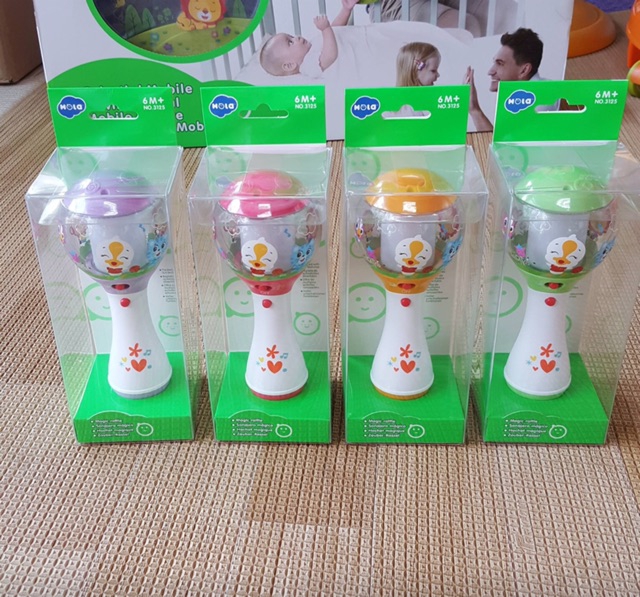 กุ๊งกริ๊ง เขย่า มีไฟ มีเสียง >> เหมาะกับเด็กวัย +6 เดือน