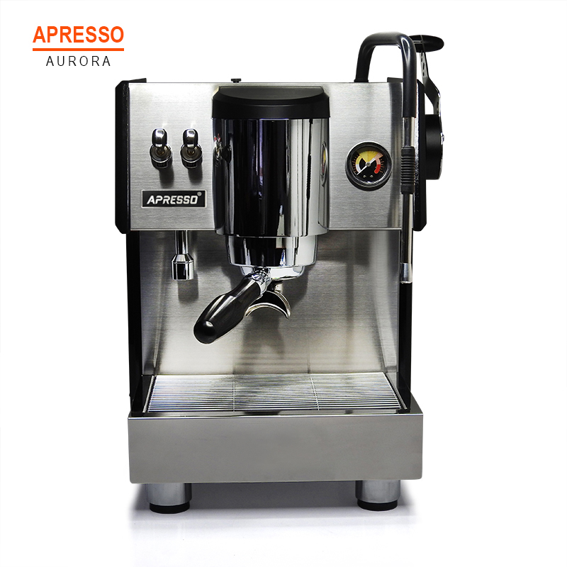 APRESSO AURORA Professional espresso machine 1 brew head- 540CC boiler-semi-expanded saturated brew head