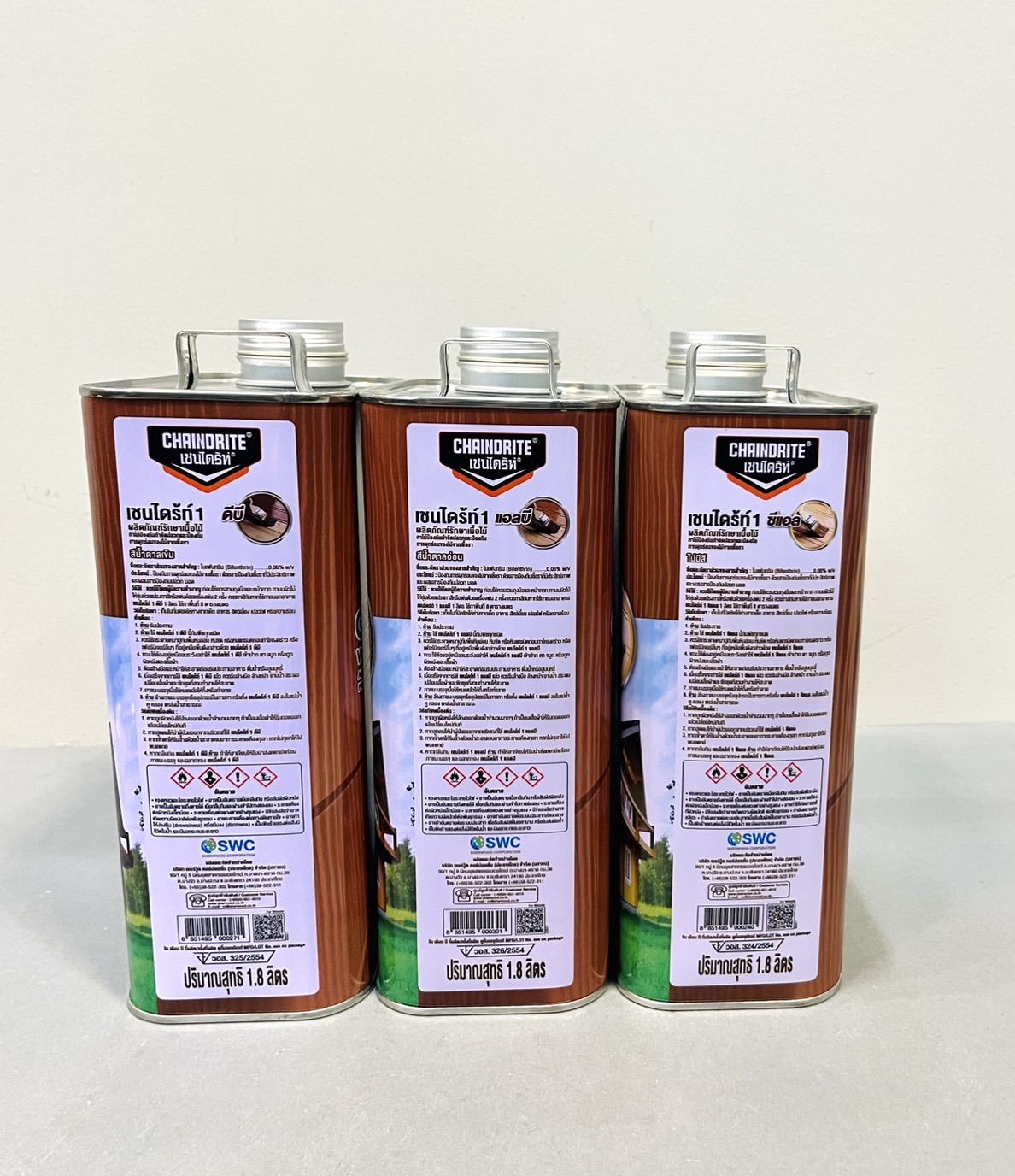 เชนไดร้ท์ ทาไม้ สีชา (น้ำตาลอ่อน)