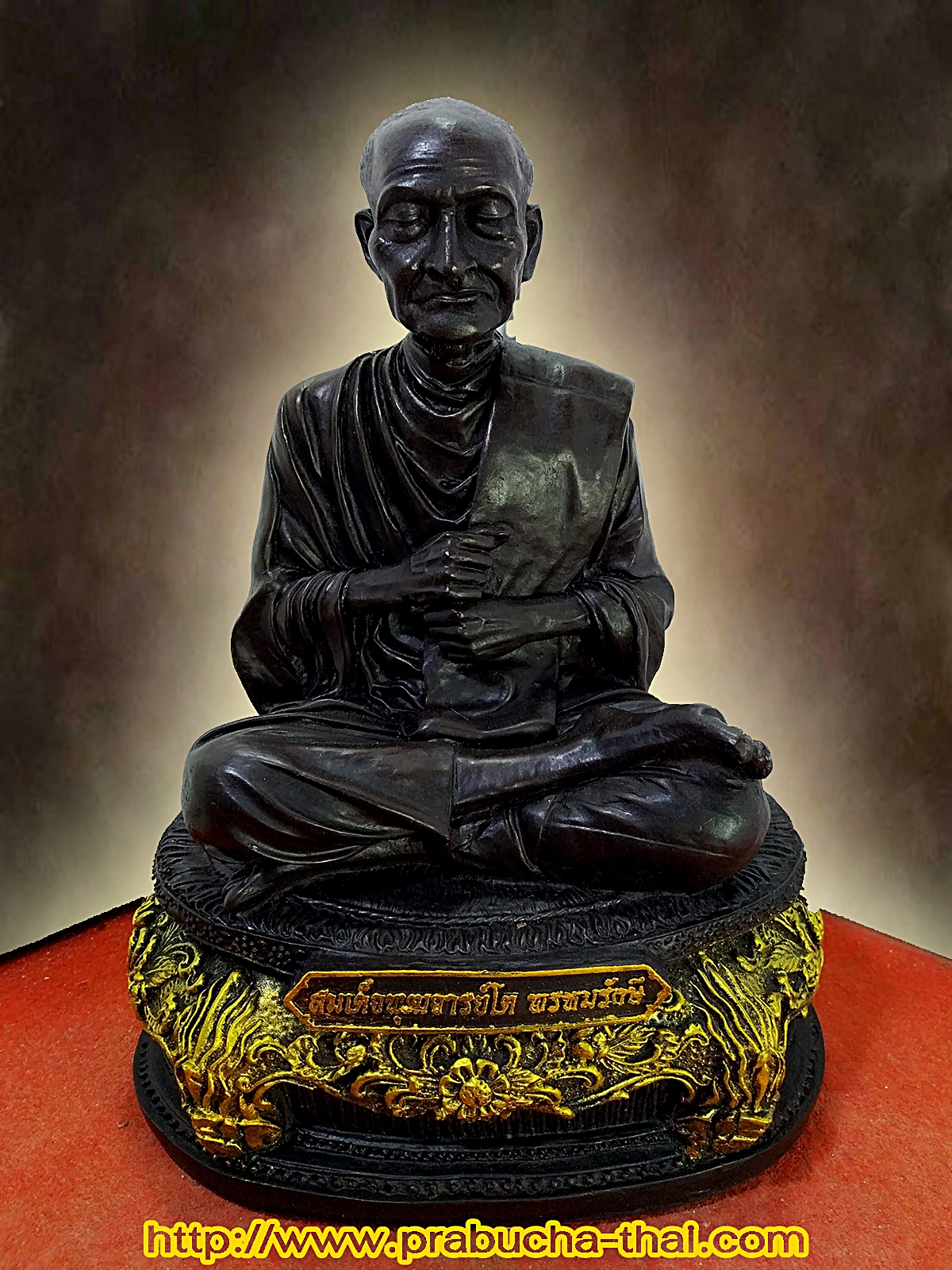 สมเด็จพระพุฒาจารย์ (โต พฺรหฺมรํสี) เนื้อแร่เหล็กนำ้พี้ หน้าตัก 5 นิ้ว