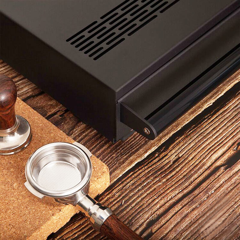 ลิ้นชักเคาะกากกาแฟ ที่เคาะกากกาแฟ มีตัวซับเสียง