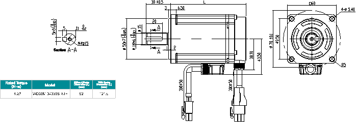 60 Series Motor Specification