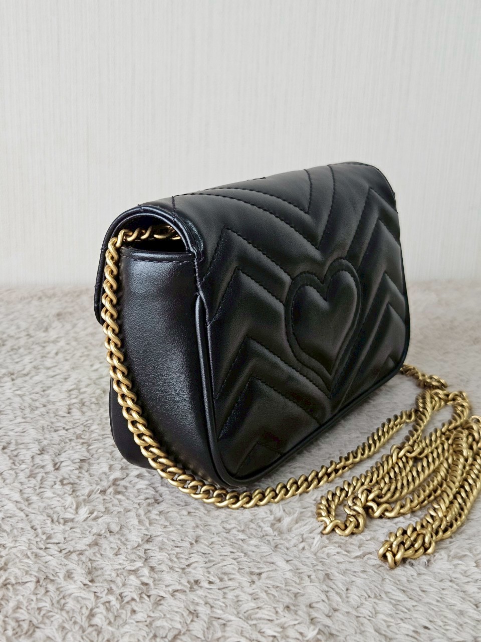 Gucci Marmont Super Mini สีดำ