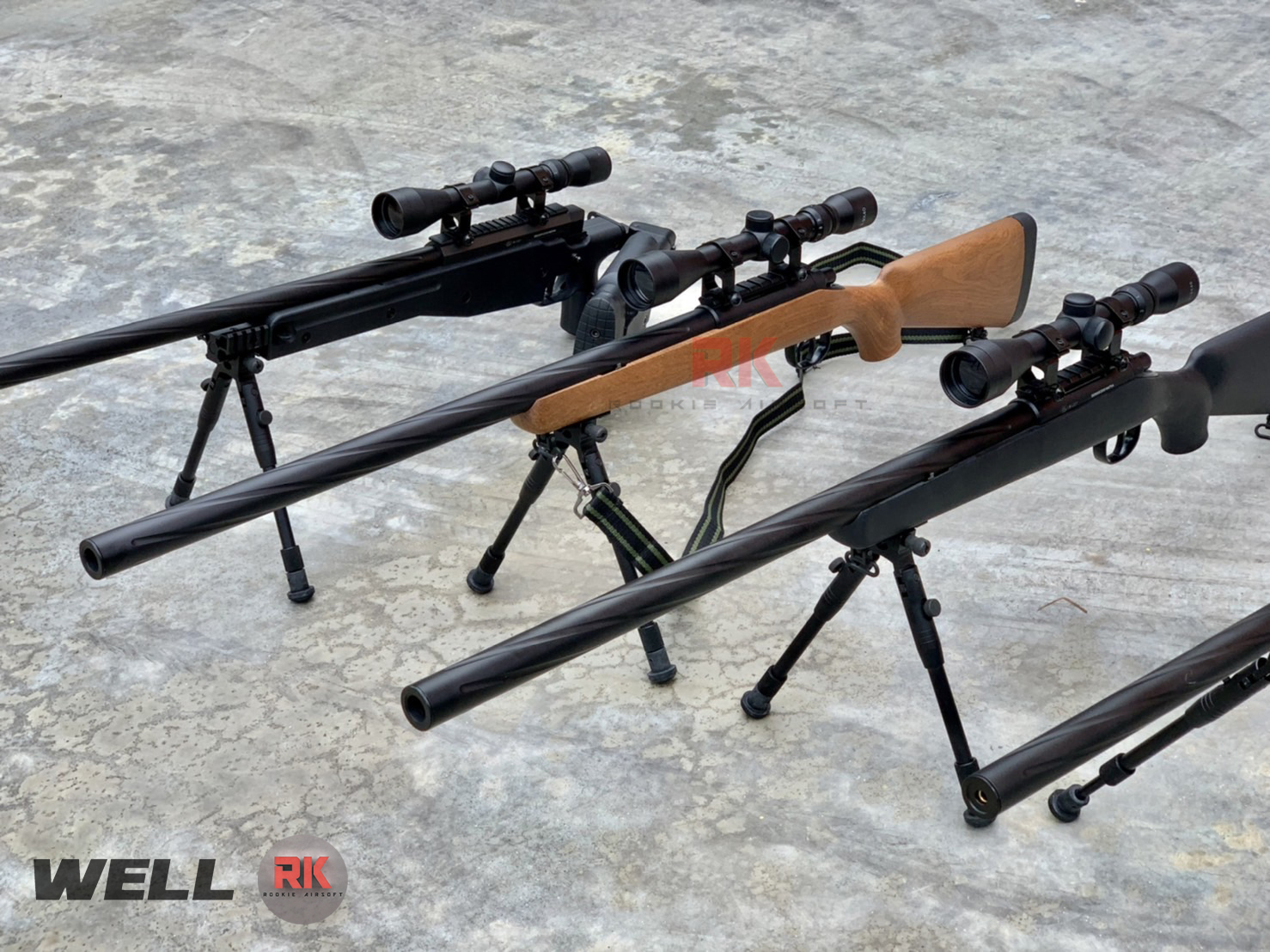 WELL MB03 Upgraded Version Sniper Rifle (Wood)
