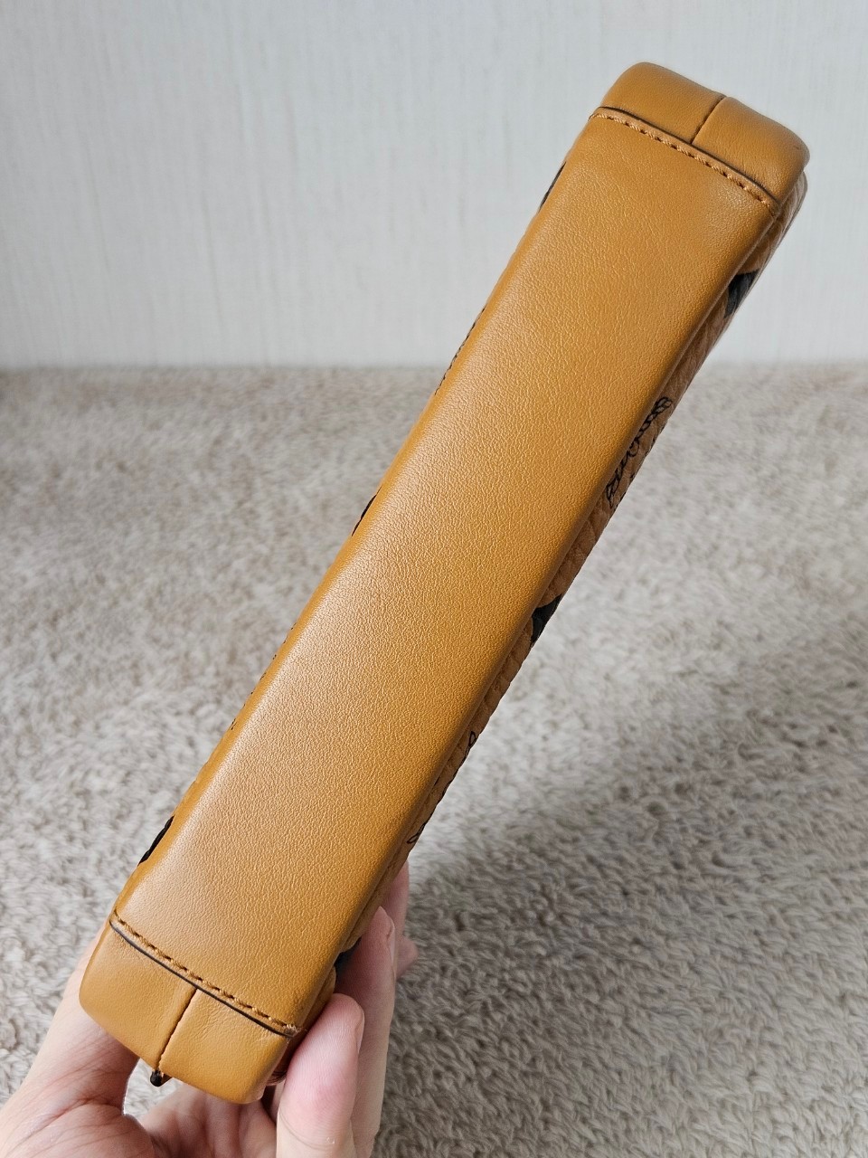 MCM Rabbit Top Zip Crossbody