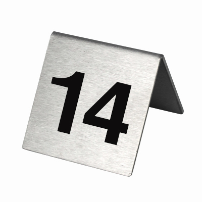 Number sign 1-20 1617-015