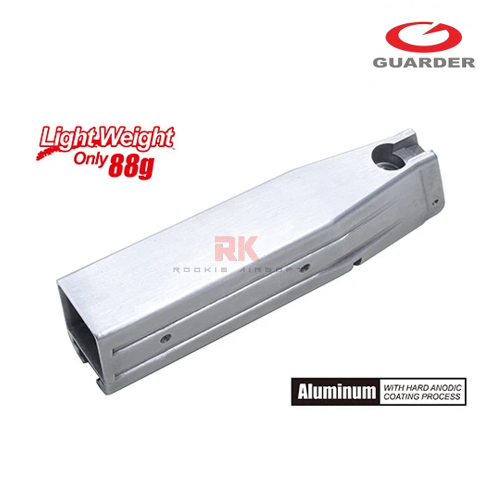 Guarder Aluminum Magazine Case For Marui HI-CAPA 5.1 (No Marking/Alum. Color)