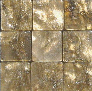 Mosaic marble - dark earth col. (size 10x10 mm,500g/pack)