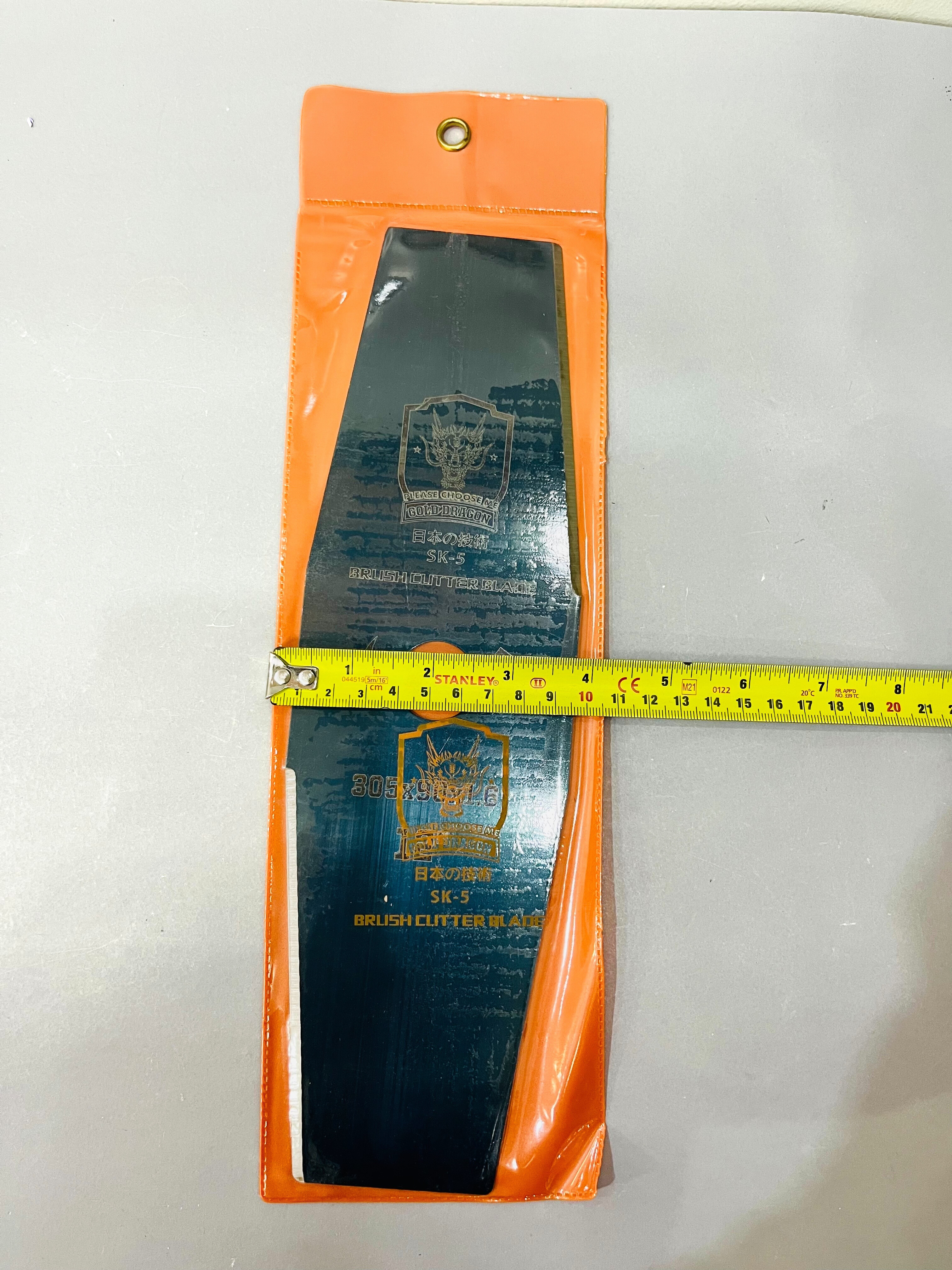 ใบมีดตัดหญ้า ทรงมะละกอ 12"