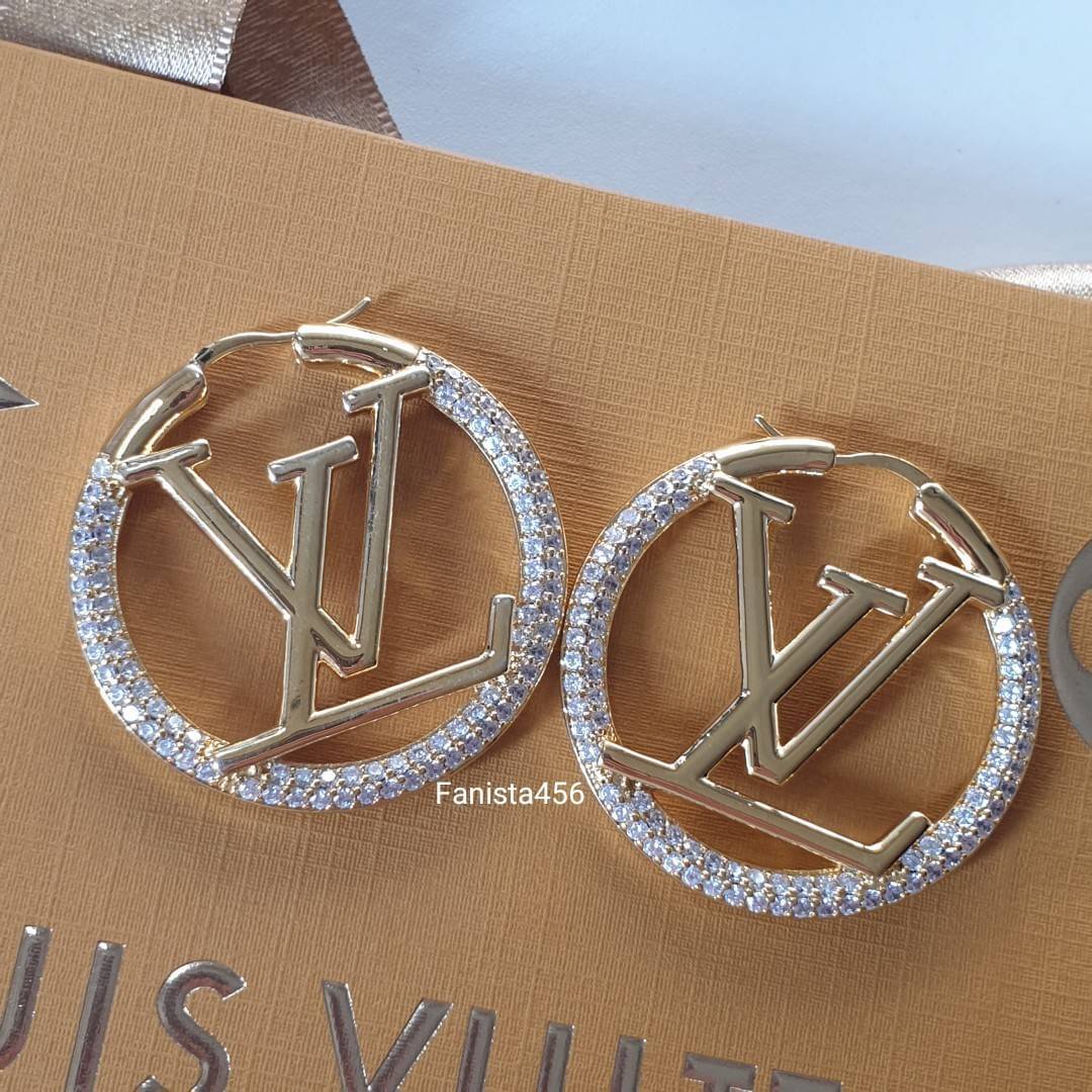 ต่างหู LV ต่างหู Hiend ต่างหูห่วง LV