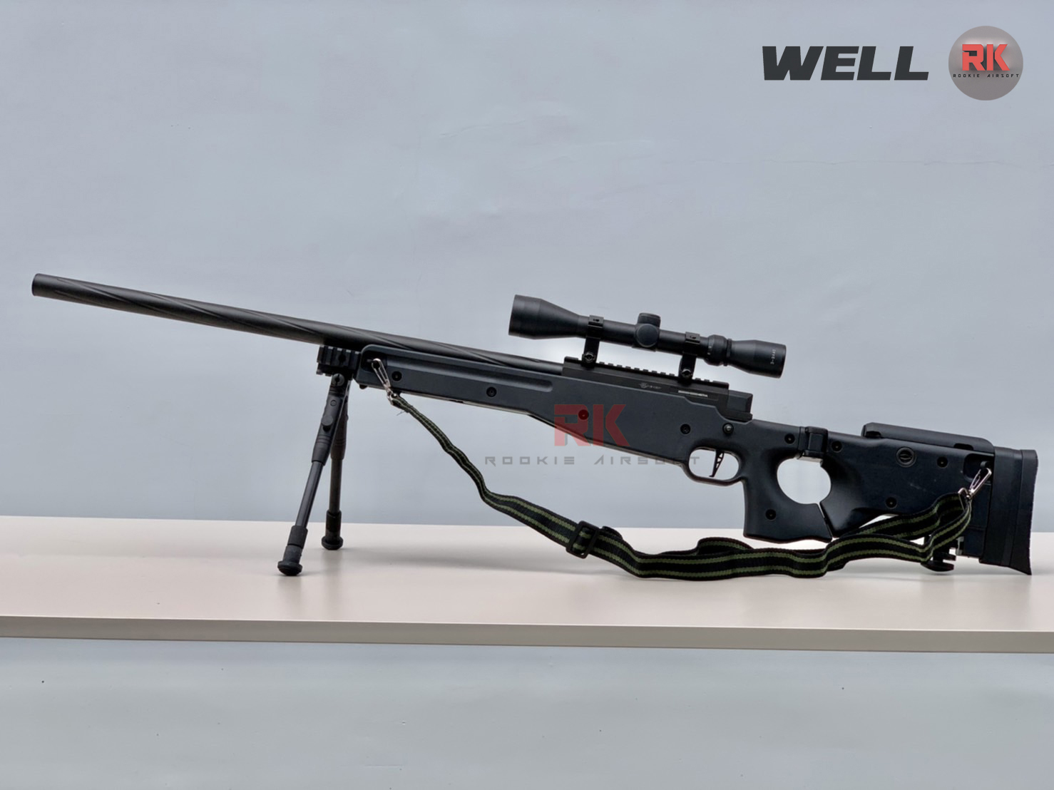 WELL MB08 Upgraded Version Sniper Rifle (Black)
