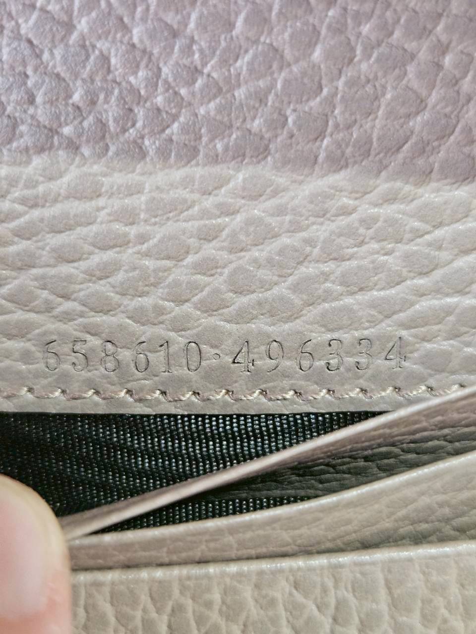 Gucci GG Marmont Bi Color Card Case Wallet