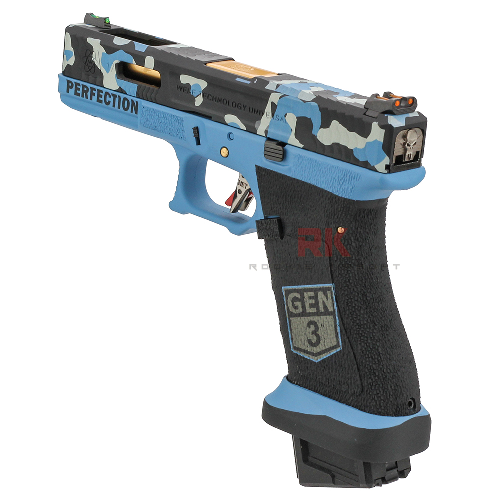 WE G17 Secret Ver. (Camo Blue)