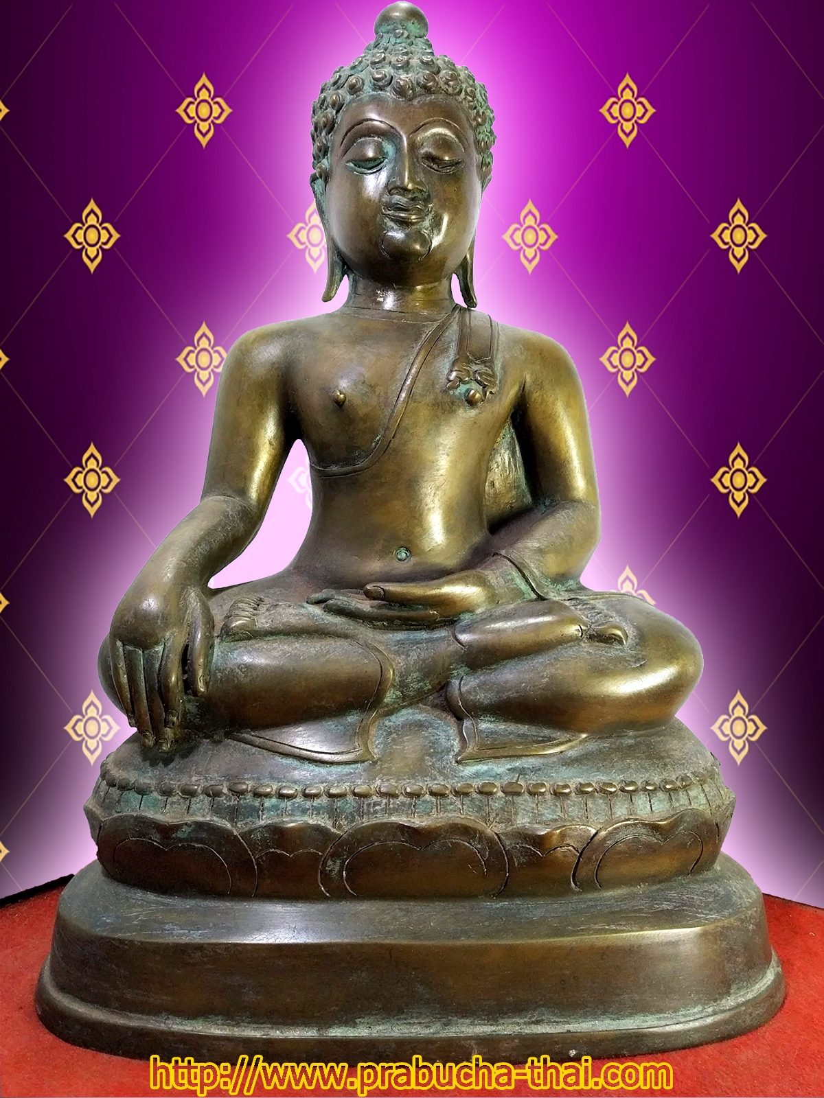 พระเชียงแสน สิงห์๑ หน้าตัก 9 นิ้ว เนื้อสำริด