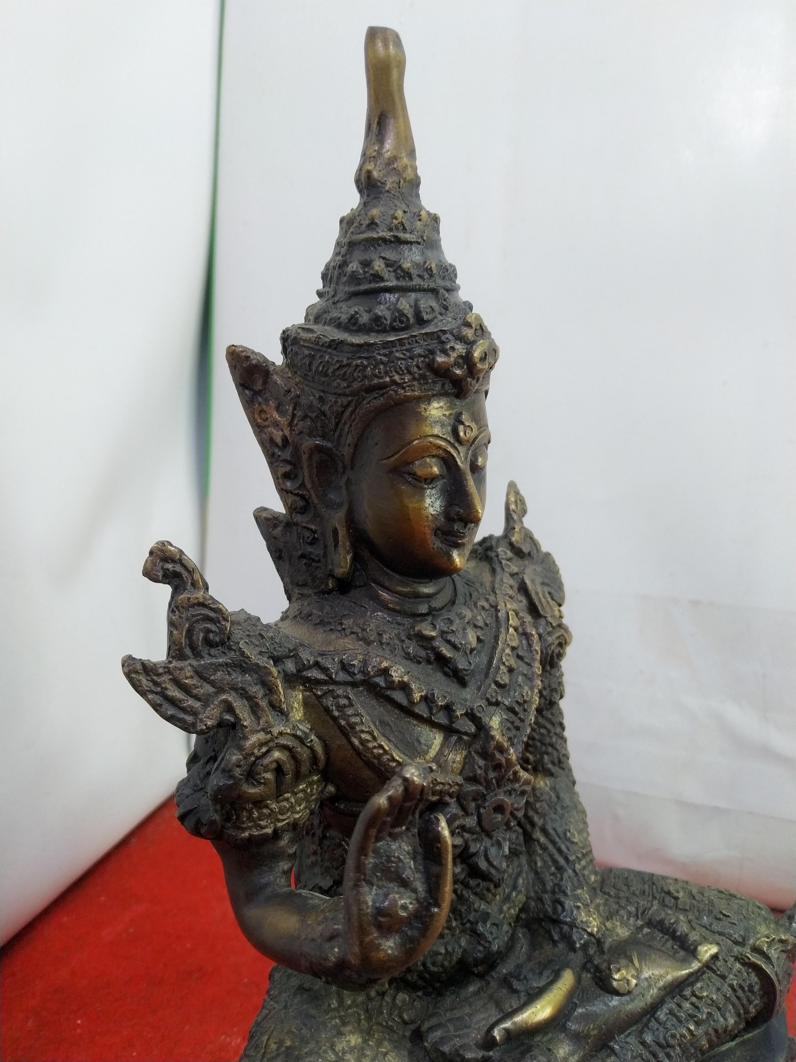 พระพุทธมหาจักรพรรดิ์เศรษฐี หรือ พระศรีอริยเมตไตรย ปางประทานพร หน้าตัก 5 นิ้ว