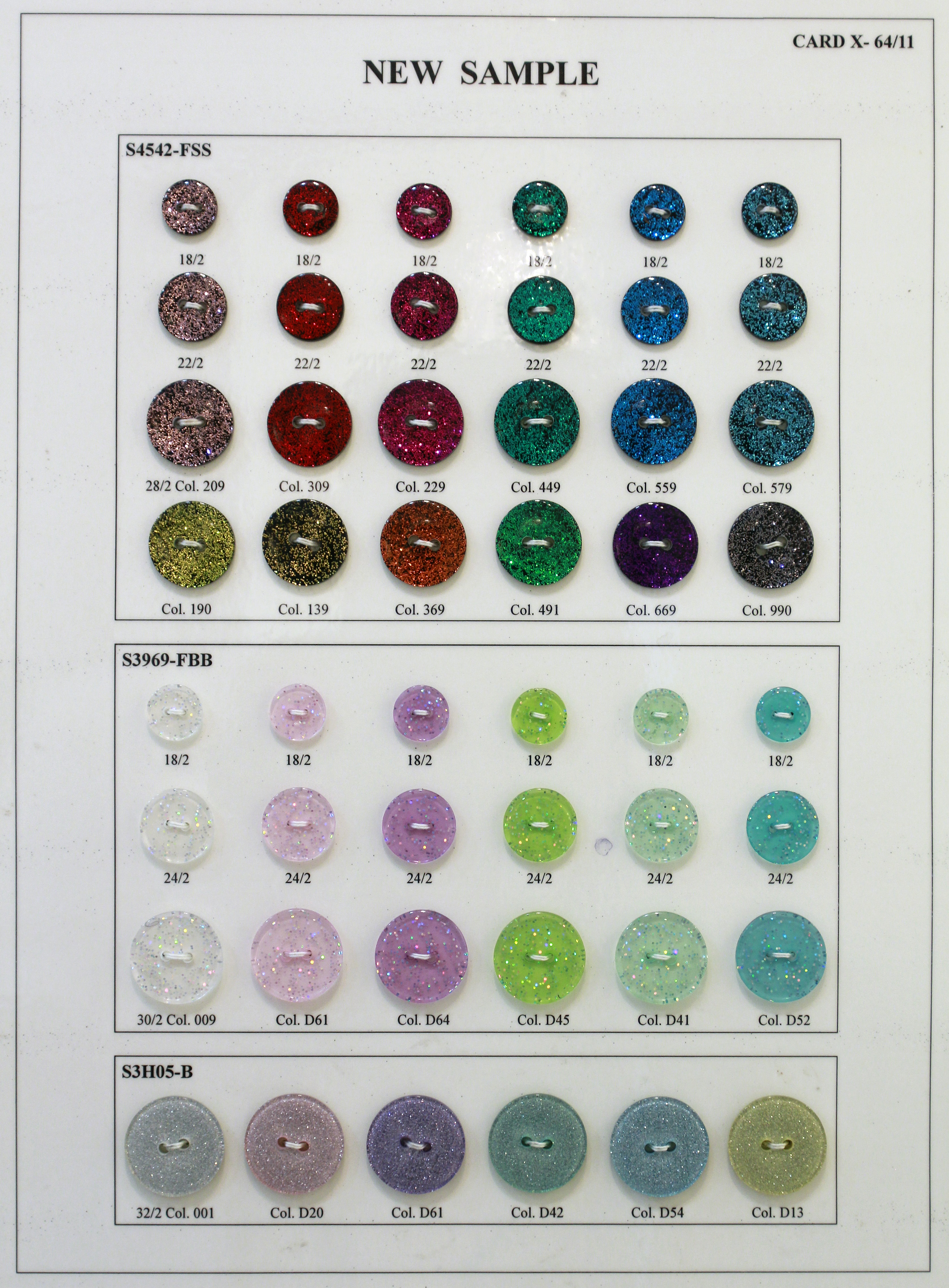 POLYESTER BUTTON
