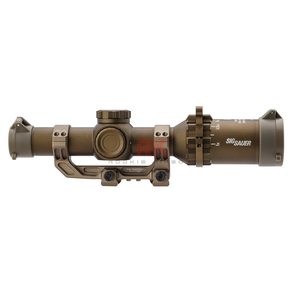 Holy Warrior 1-6x24mm HWO-TGO Rifle Scope