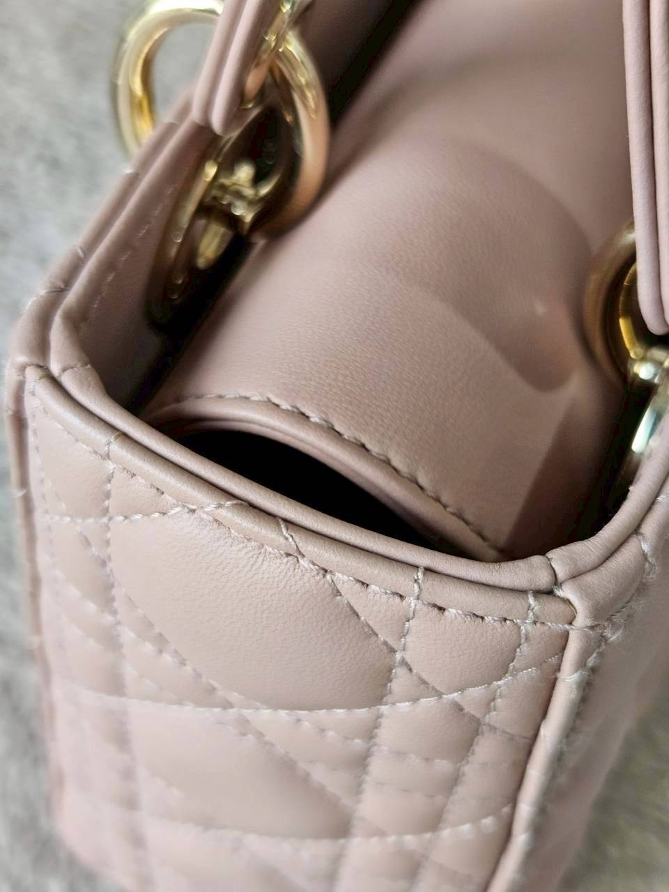 Lady Dior Small Beige