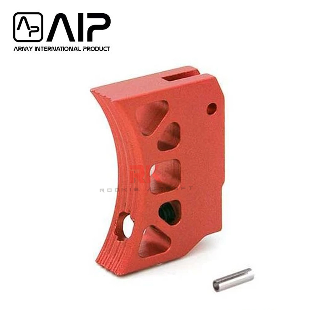 AIP Aluminum Type J Trigger for Marui Hi-CAPA (Red)