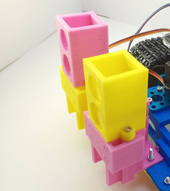 ชุดจ่ายชิ้นงานแบบคู่ 2ชุด ใส่ได้10ชิ้น Ex