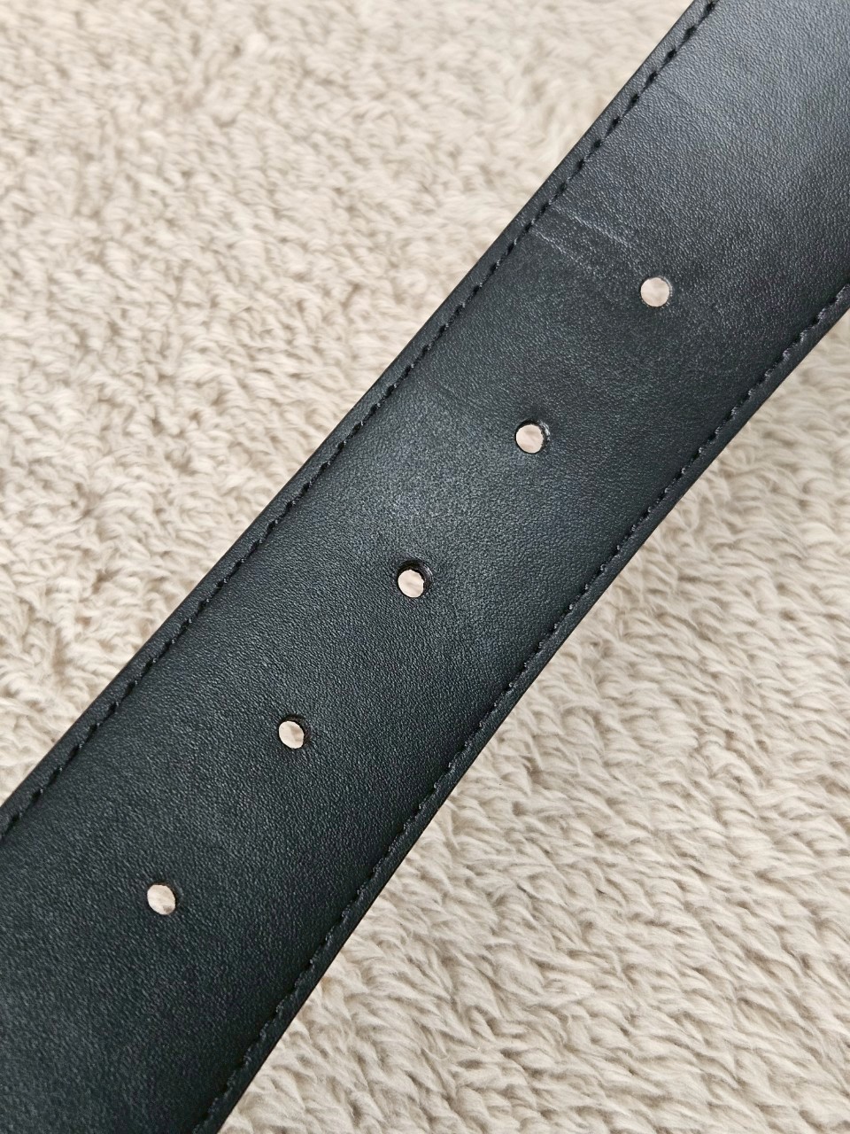 LV Initiales 40mm Damier Graphite Reversible Belt