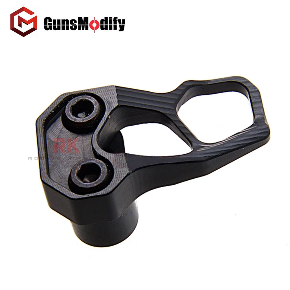 Guns Modify Aluminium CNC Magazine Release Extension for MWS (Black)