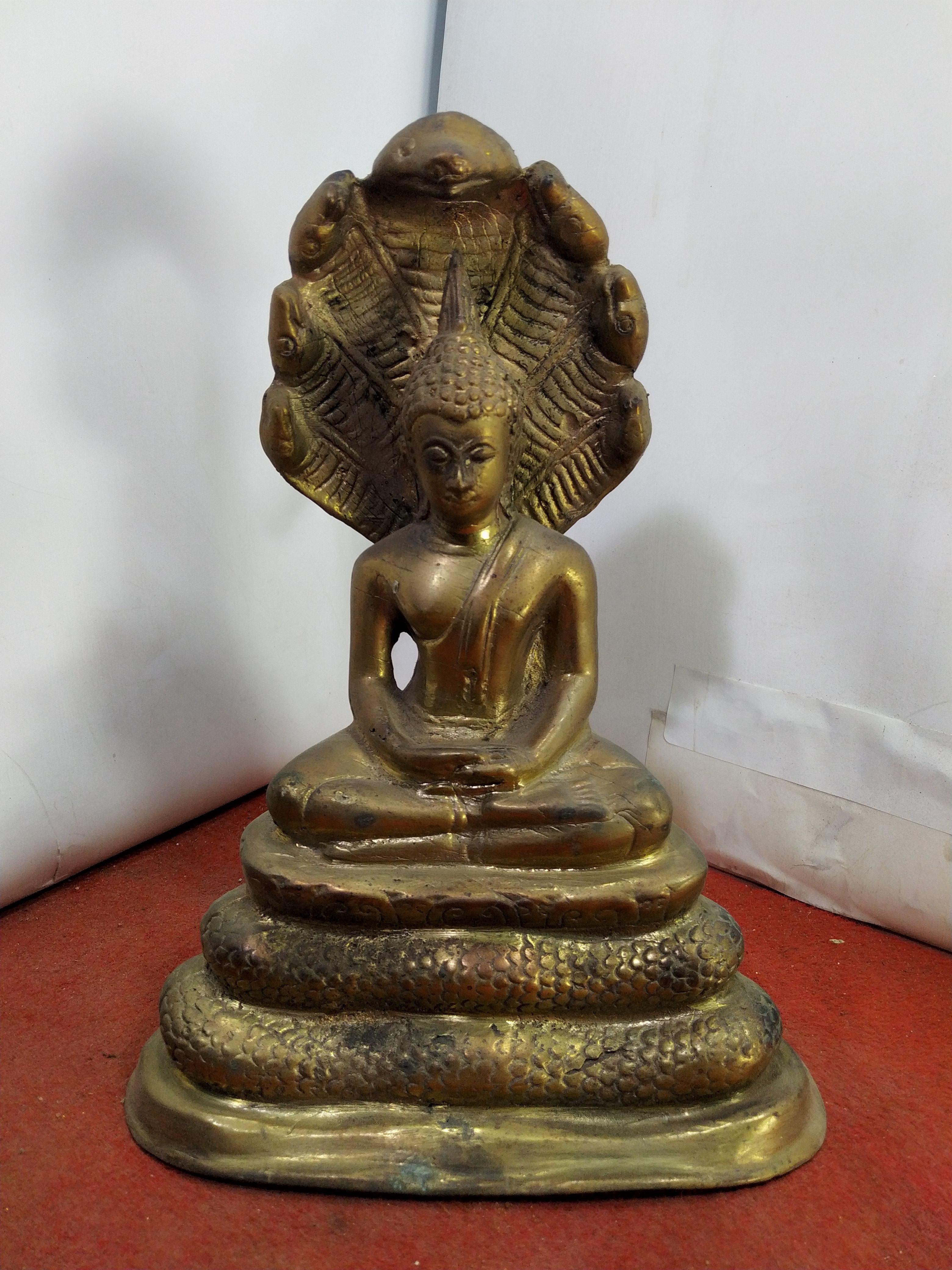 พระนาคปรก อยุทยา พระประจำวันเกิดวันเสาร์