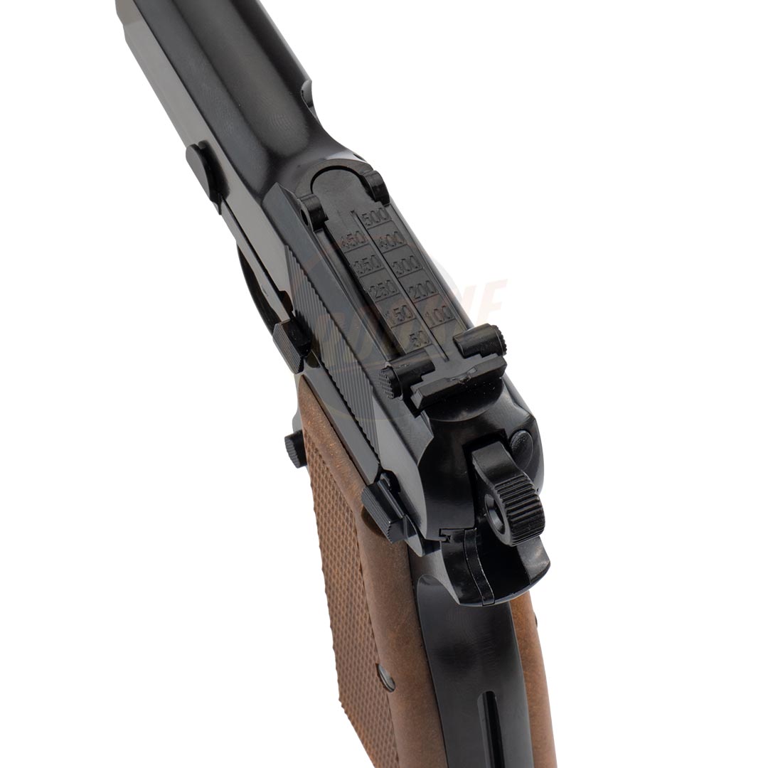 WE New Browning Hi-Power MK1 with Stock (Black)