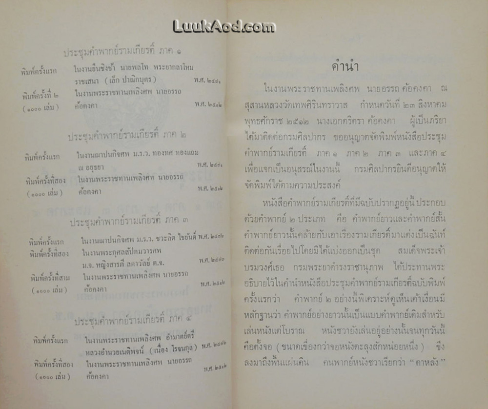 ที่ระลึกในงานพระราชทานเพลิงศพ นายอรรถ ค้อคงคา ต.ม., ต.ช.