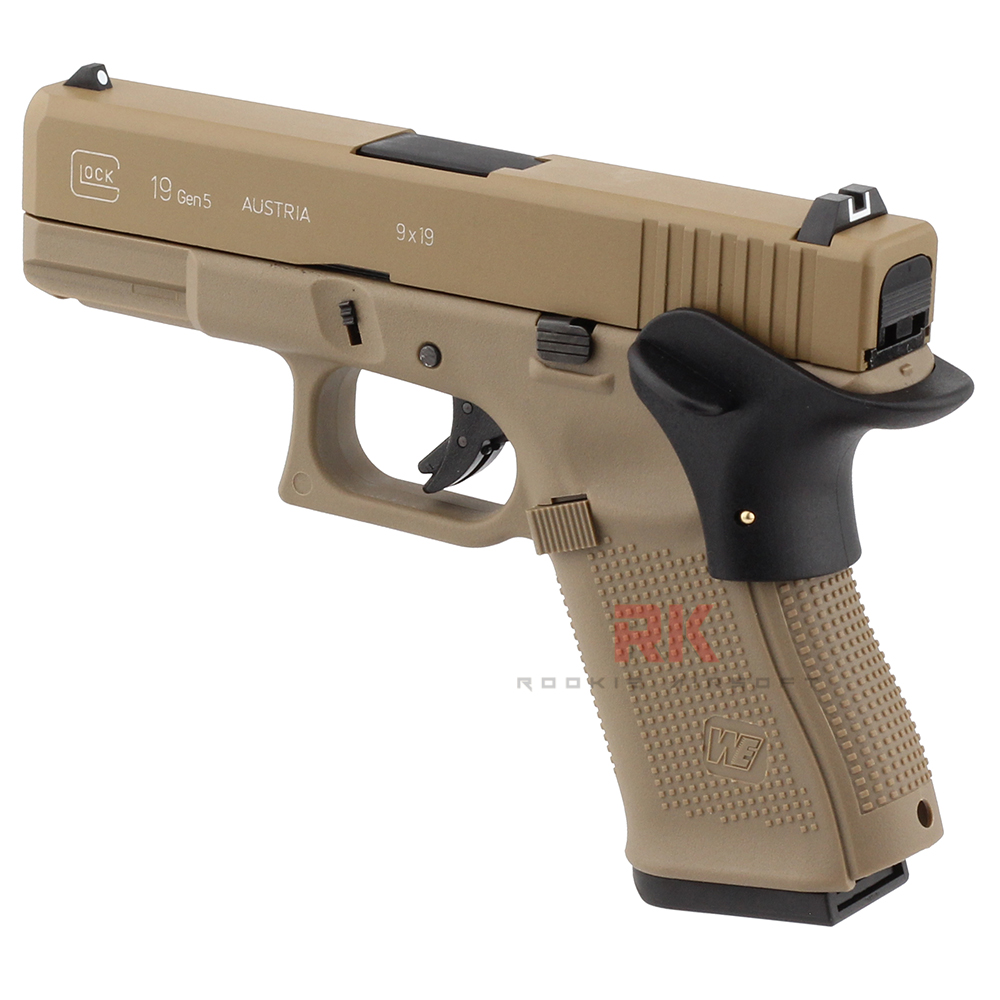 WE G19 Gen5 Secret Ver. GBB (Tan)