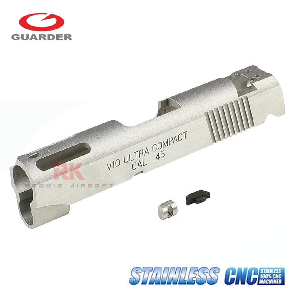 Guarder CNC Stainless Slide for Marui V10