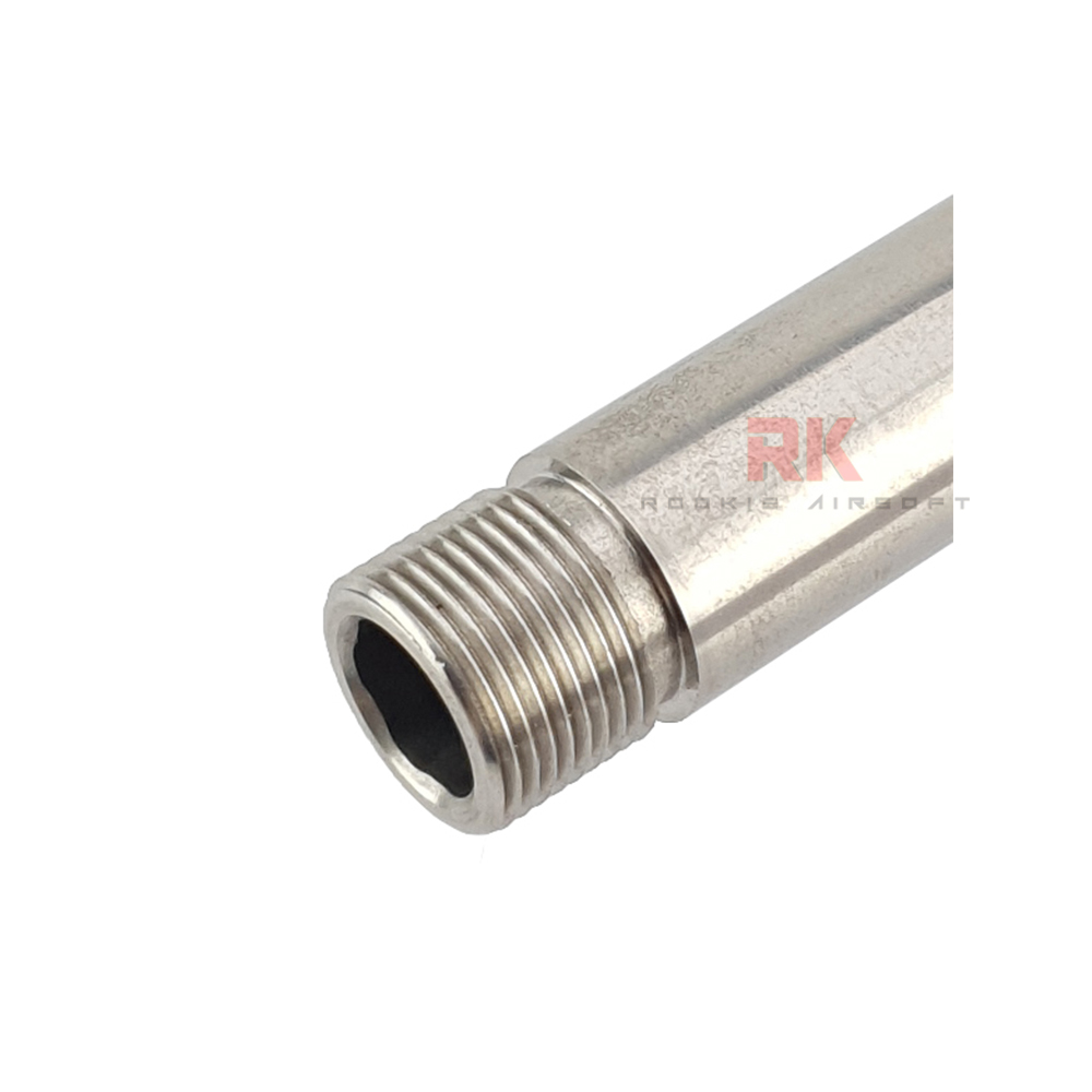 GunsModify KKM Stainless Steel Threaded Barrel Set For TM G17 (Silver)