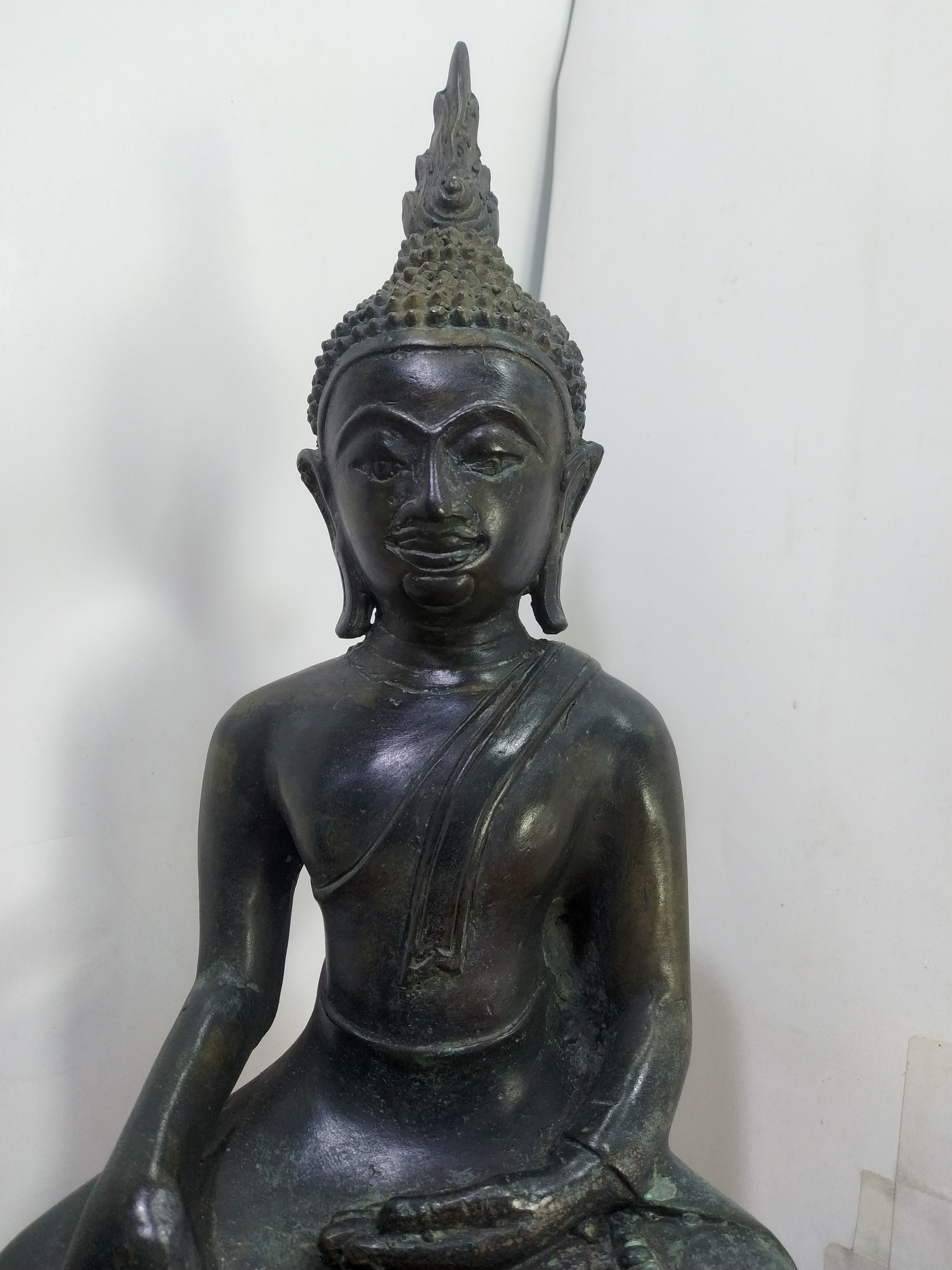 พระอู่ทอง ปางมารวิชัย หน้าตัก 5 นิ้ว เนื้อสำริด