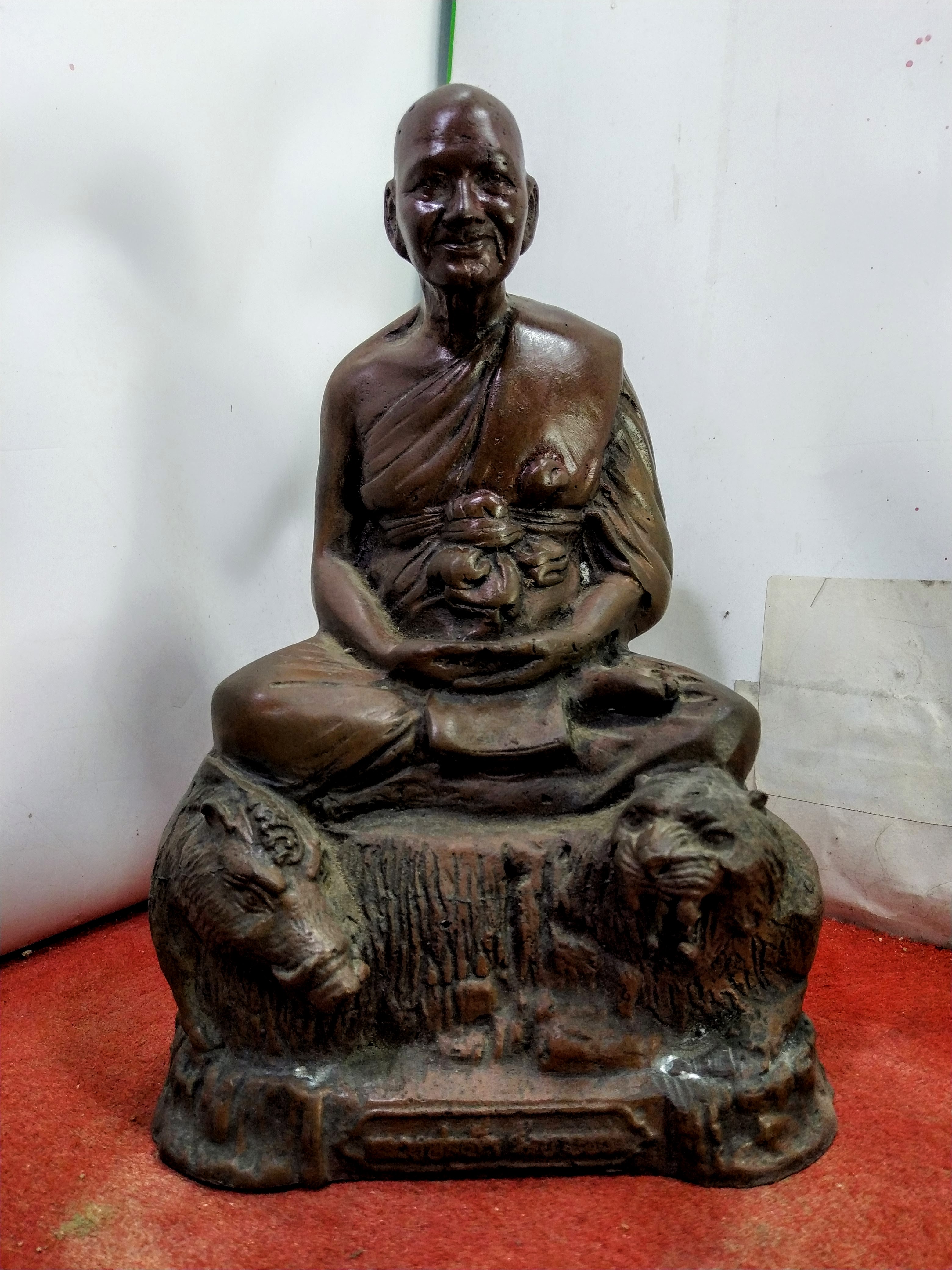 หลวงพ่อเปิ่น วัดบางพระ จ.นครปฐม ปี 2546 หน้าตัก 5 นิ้ว