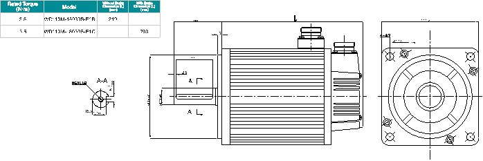110 Series Motor Specification