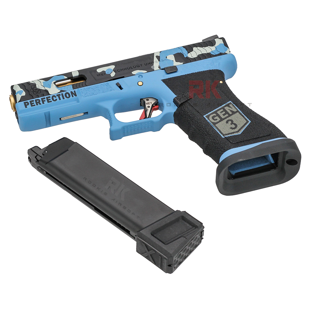 WE G17 Secret Ver. (Camo Blue)