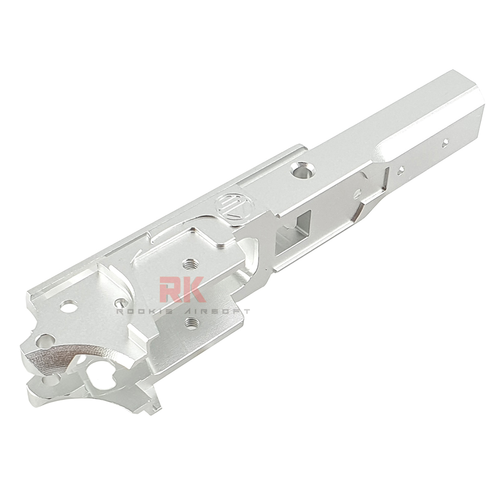 KF Airsoft Aluminum 3.9 inch Advance Frame with Hammer Set for Marui Hi-Capa - SV (Silver)