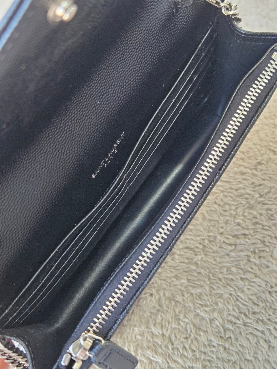 YSL WOC 7.5 สีดำอะไหล่เงิน