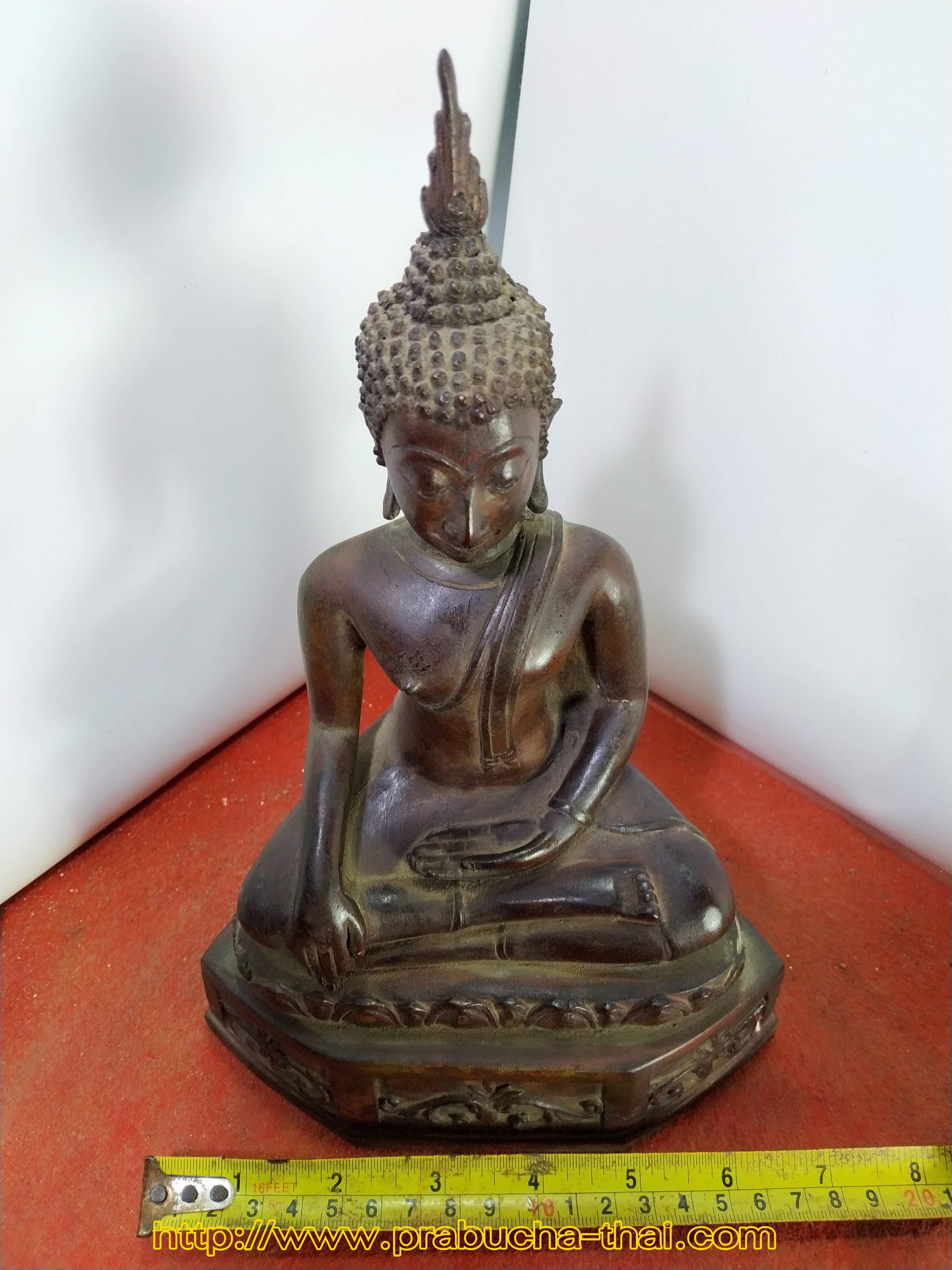 พระพุทธสุโขทัย หน้าตัก 5 นิ้ว เนื้อสำริด