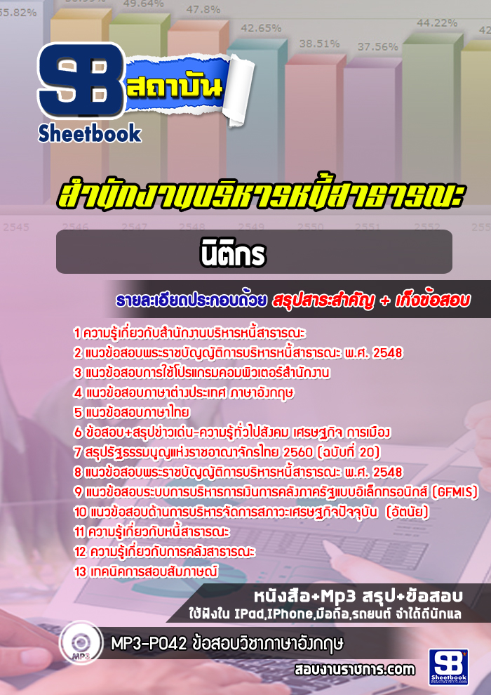 แนวข้อสอบนิติกร สำนักงานบริหารหนี้สาธารณะ