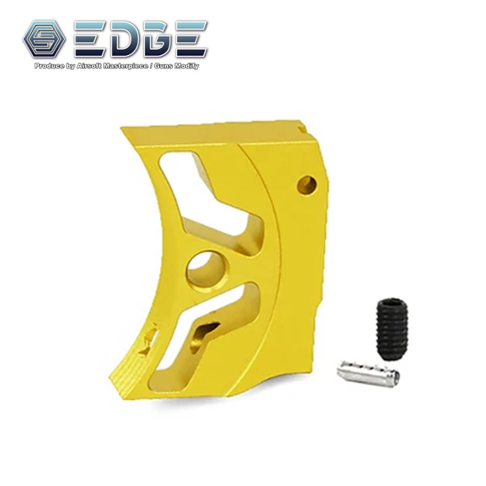 EDGE Custom "S1" Aluminum Trigger for Hi-CAPA / 1911 (Gold)
