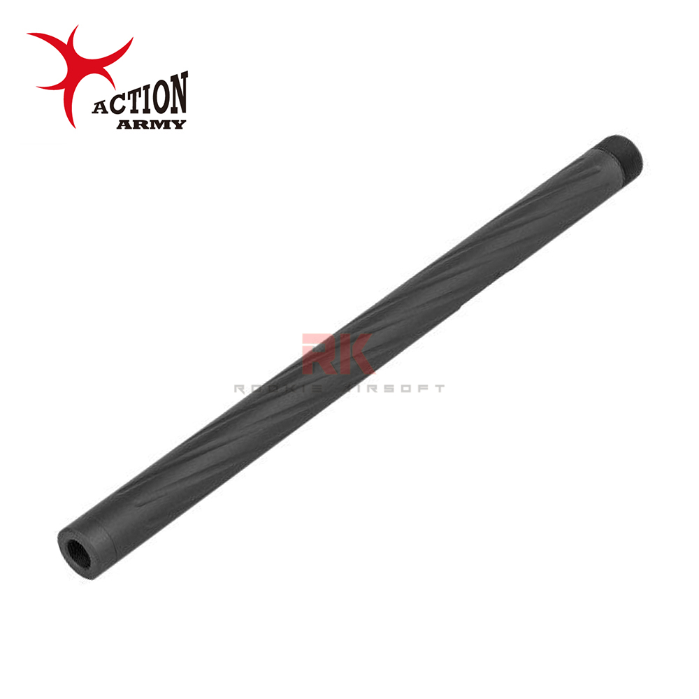 Action Army Twisted Outer Barrel (Short) for T10 / VSR-10