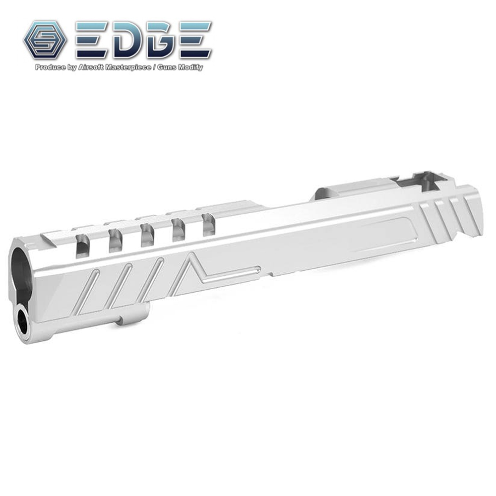 EDGE "DIVA" Aluminum Standard Slide for Hi-CAPA / 1911 (Silver)