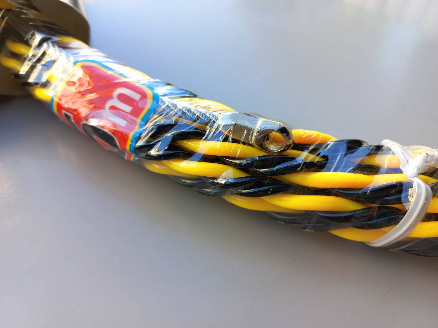 ลวดดึงสายไฟ 7มิล x 15ม.เกลียวเหลืองดำ